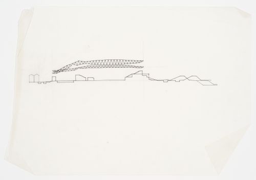 Section for Odawara Municipal Sports Complex, Odawara, Kanagawa, Japan
