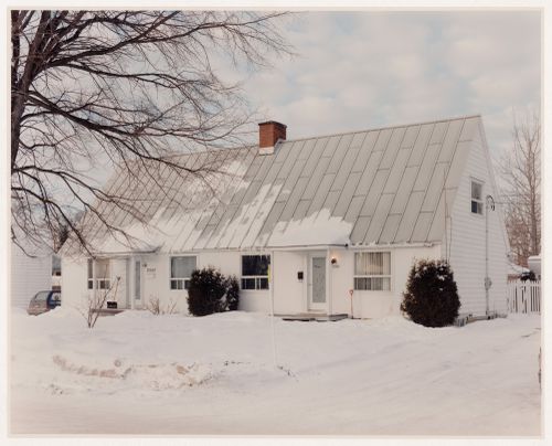 Aluminum-covered semi-detached house type M-13, 2337-2341 rue Labrecque, Arvida