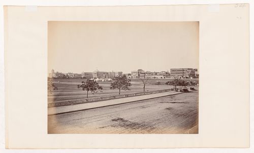 View of the Esplanade (also known as Maidan) and the Government House (now known as Raj Bhavan), Calcutta, India