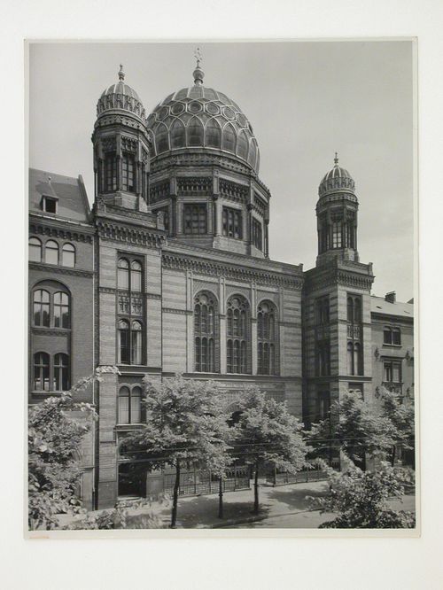 View of a synagogue, 30 Oranienburgerstraße, Berlin, Germany