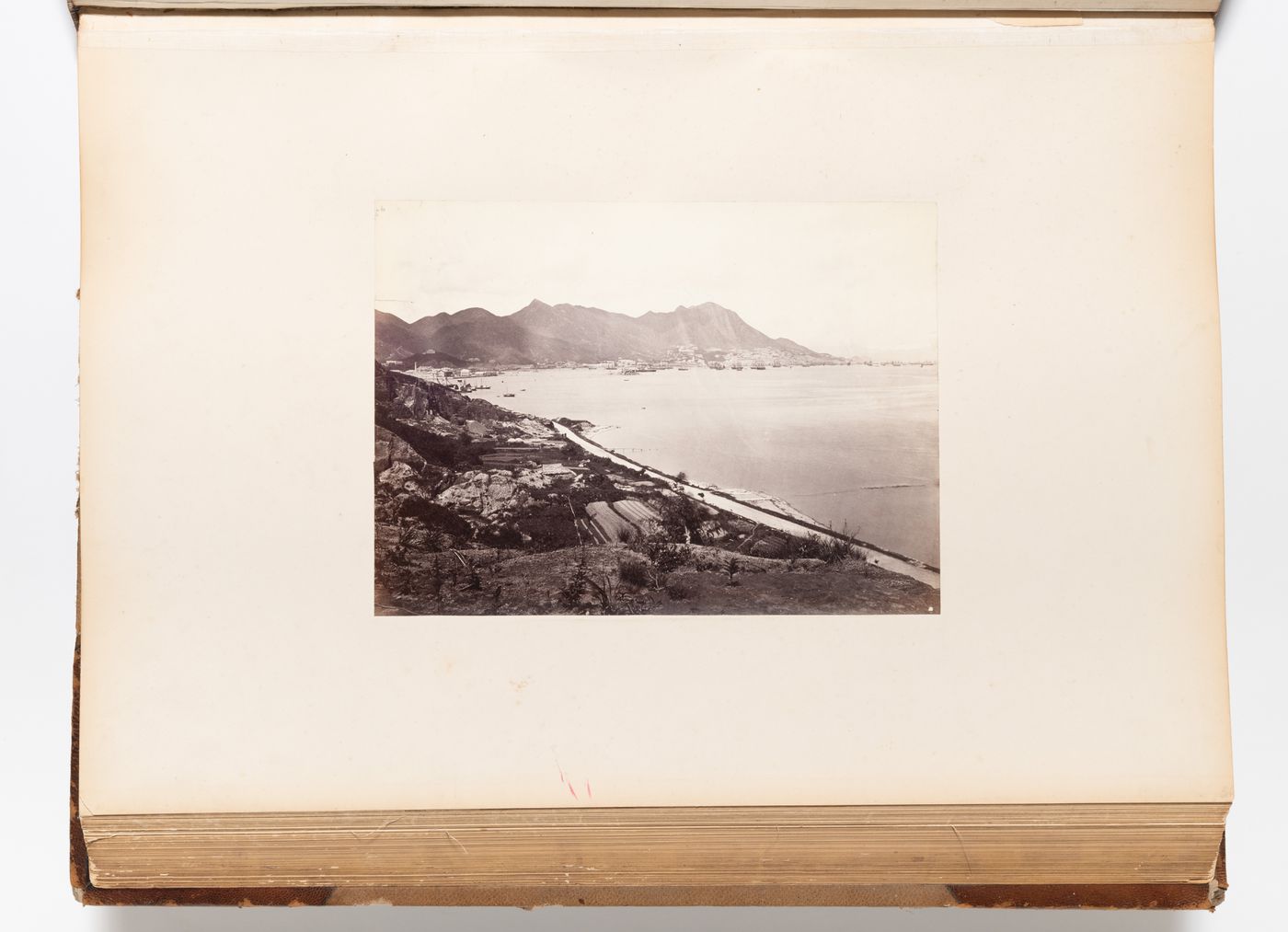 Panoramic view of Hong Kong (now Hong Kong, China) and Hong Kong harbour