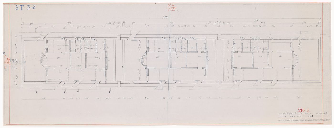 Floor plan for Case Di Palma, Stintino, Italy