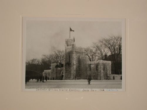 Ice Castle - Ottawa -Winter Carnival - Jan.28 - Feb.4, 1922