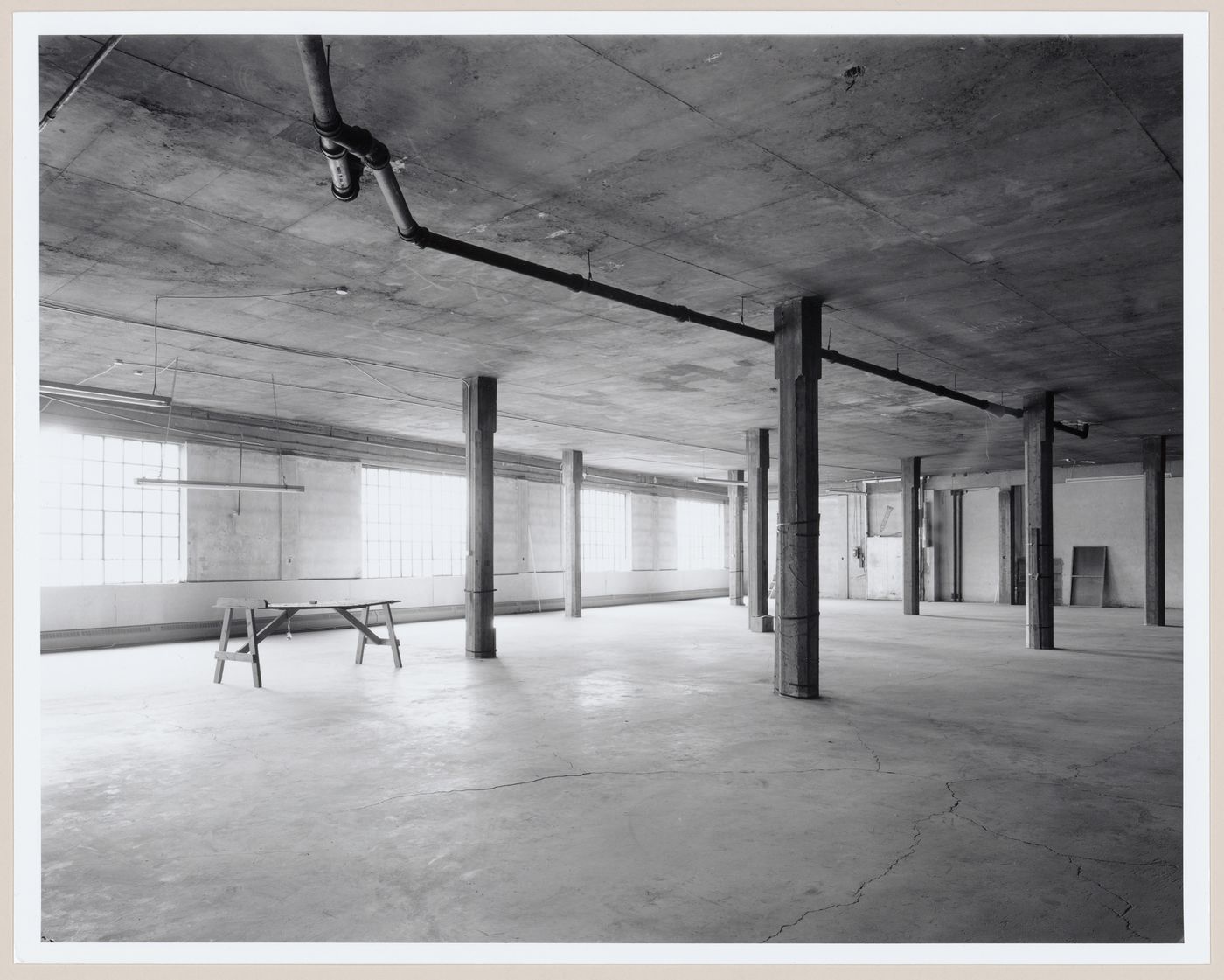 Interior view of the second floor of the Dominion Tool Building, Montréal, Québec.