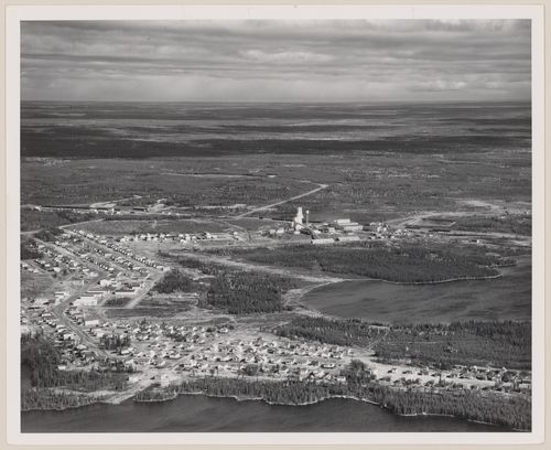 Lynn Lake - with Sherritt Gordon Mine in background, Manitoba