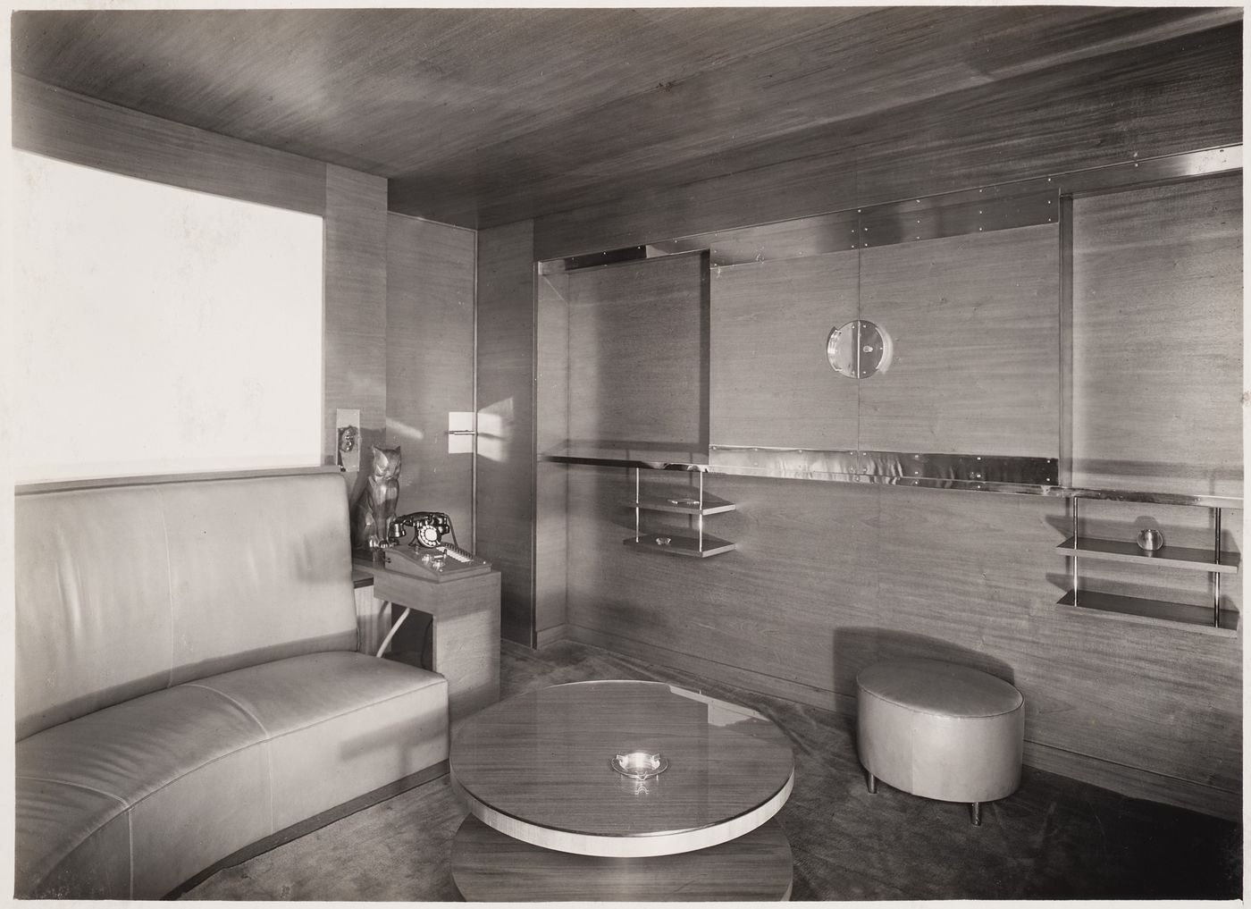 Vue du fumoir, Villa Cavrois, France