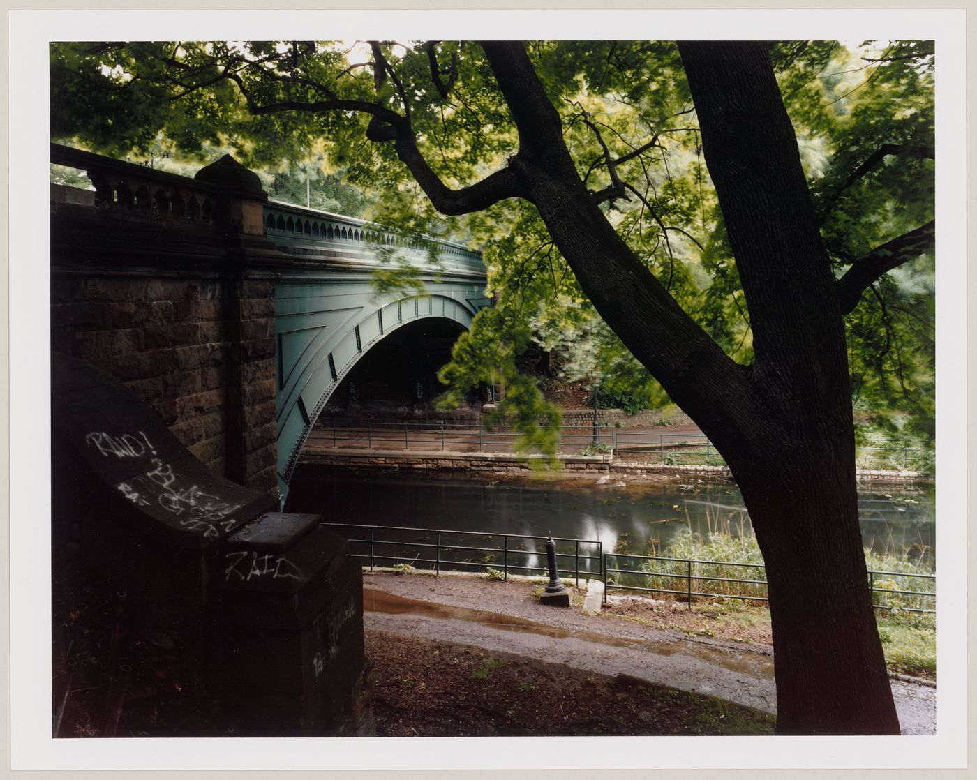 Viewing Olmsted: Detail, Low Water Bridge, Prospect Park, Brooklyn, New York City, New York