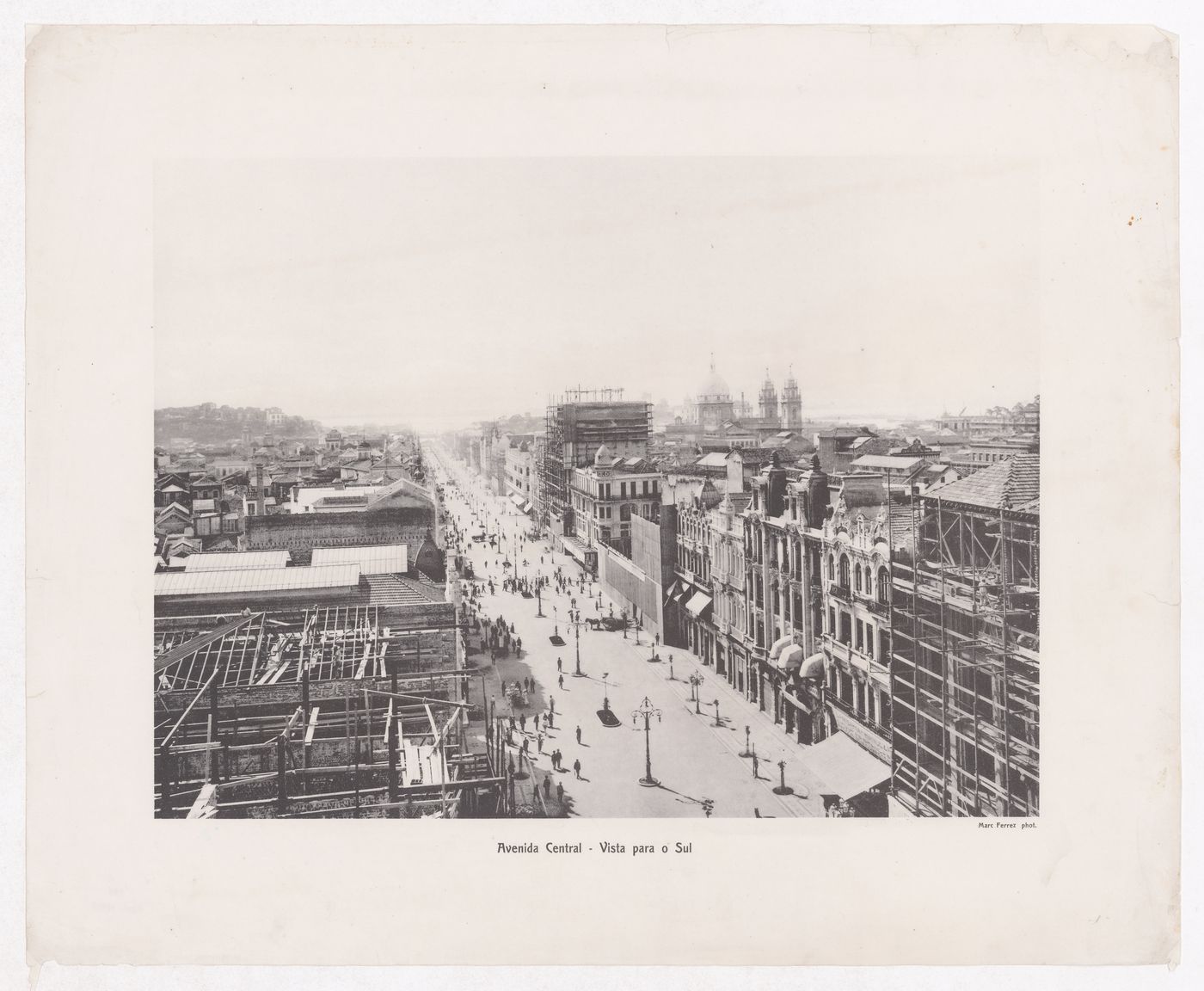 Plate from portfolio ''Avenida Central'', Brazil