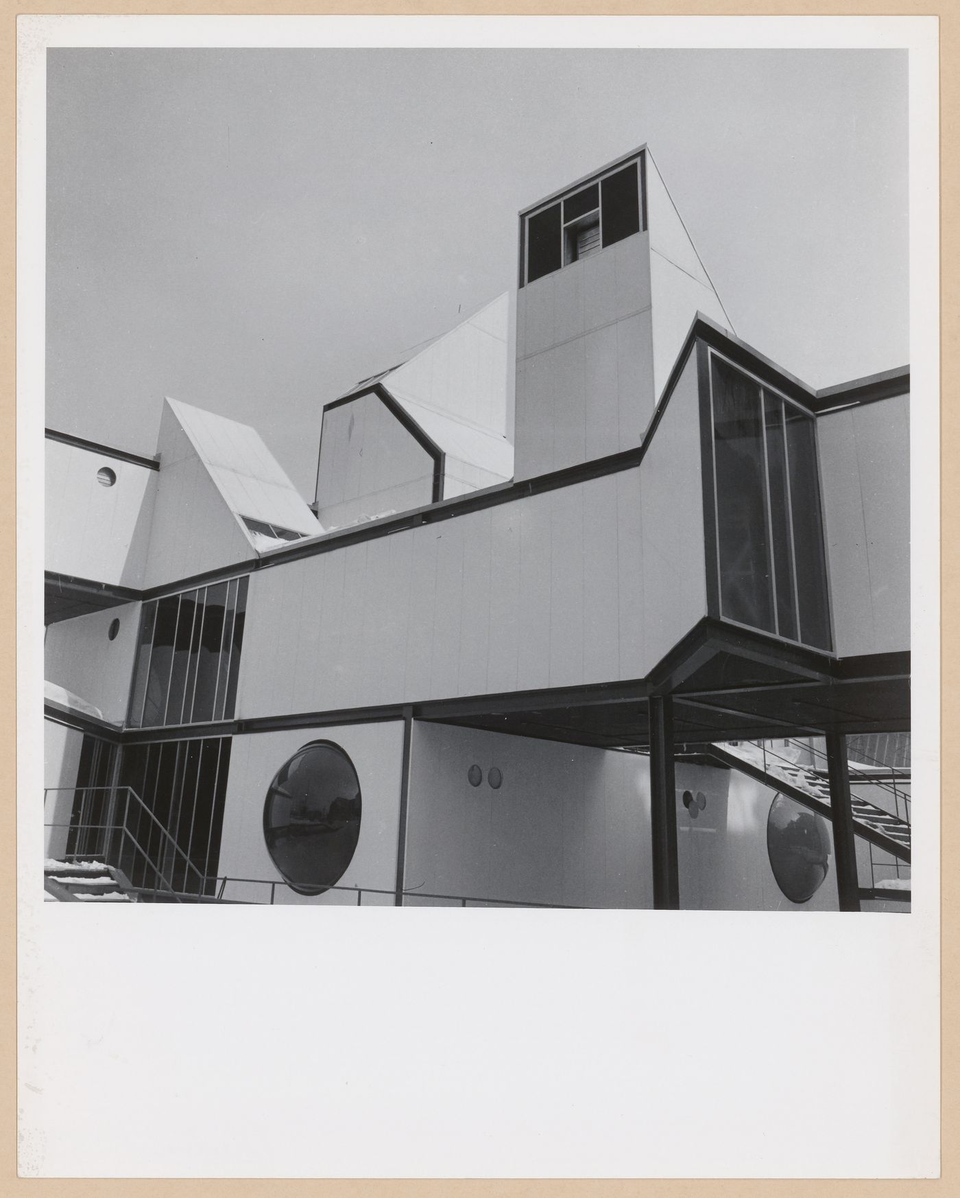Partial view of the Cuban Pavilion, Expo 67, Montréal, Québec