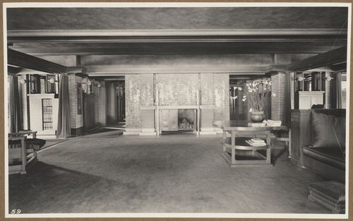 Darwin D. Martin House, living room