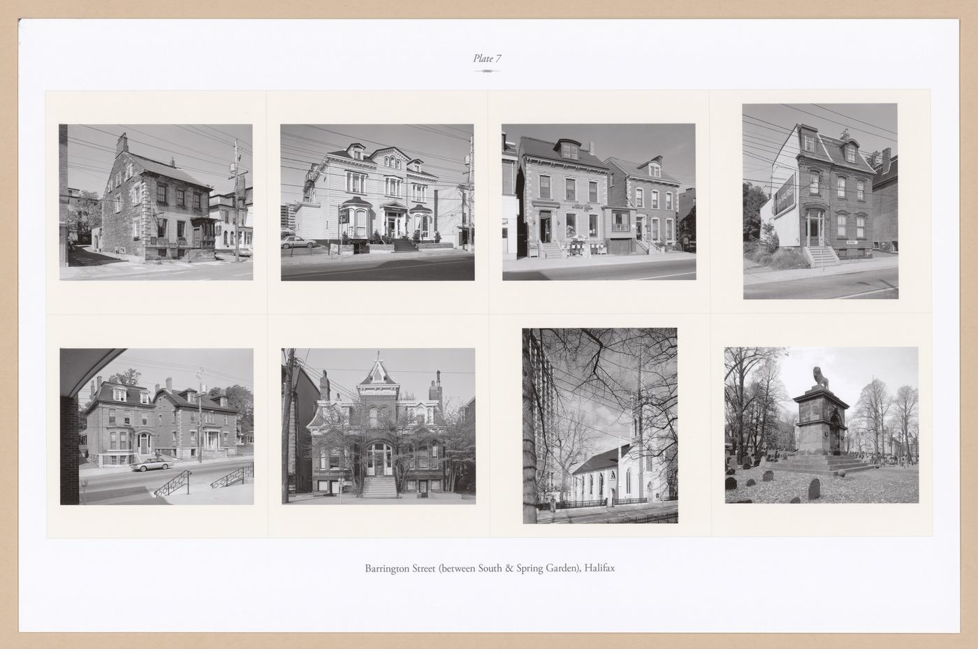 Plate 7: Barrington Street, Halifax (4 of 4), from the portfolio A Nova Scotia Archive