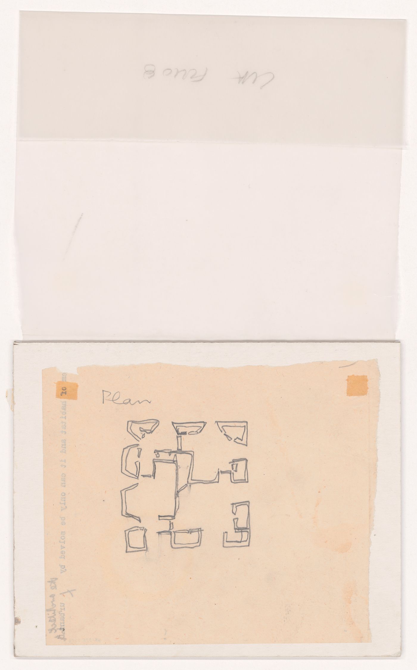 Sketch plan for the Circular House
