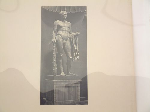 View of a statue of Hercules, Rome, Italy