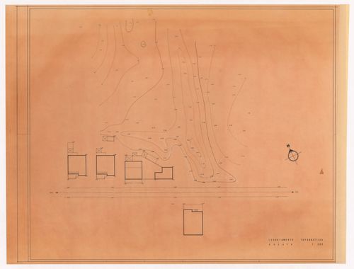 Topographic survey for Carlos Vale Guimarães house, Aveiro, Portugal