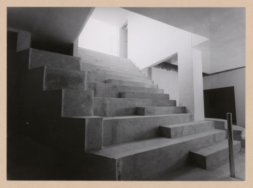 View of interior staircase of Galeria do Antiquário, Campo Alegre, Porto, Portugal