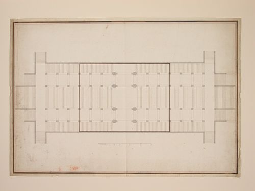 Plan of the Rialto Bridge, Venice