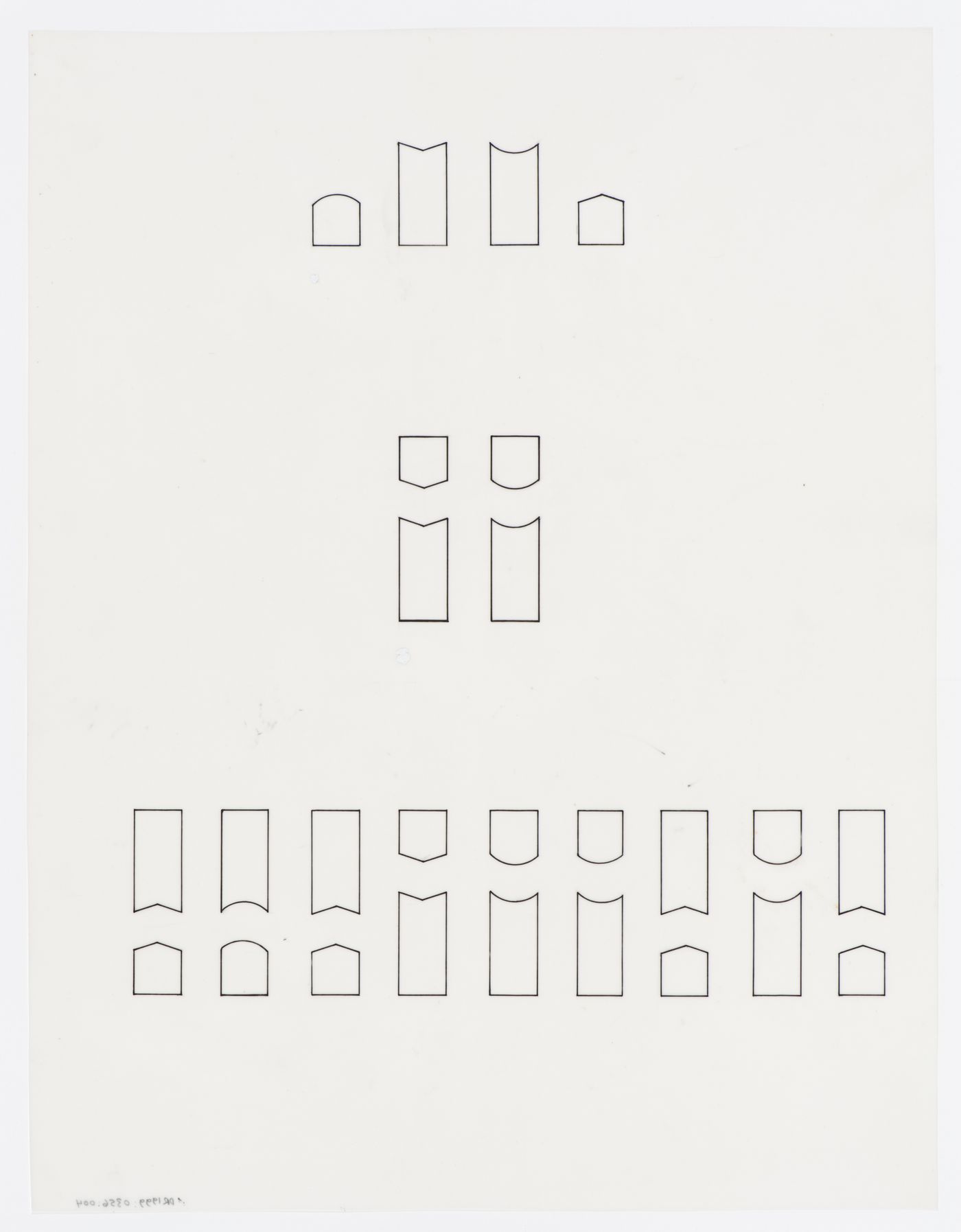 Schematic diagram symbolizing DNA code, Biozentrum - Biology Center for the J.W. Goethe University, Frankfurt am Main, Germany