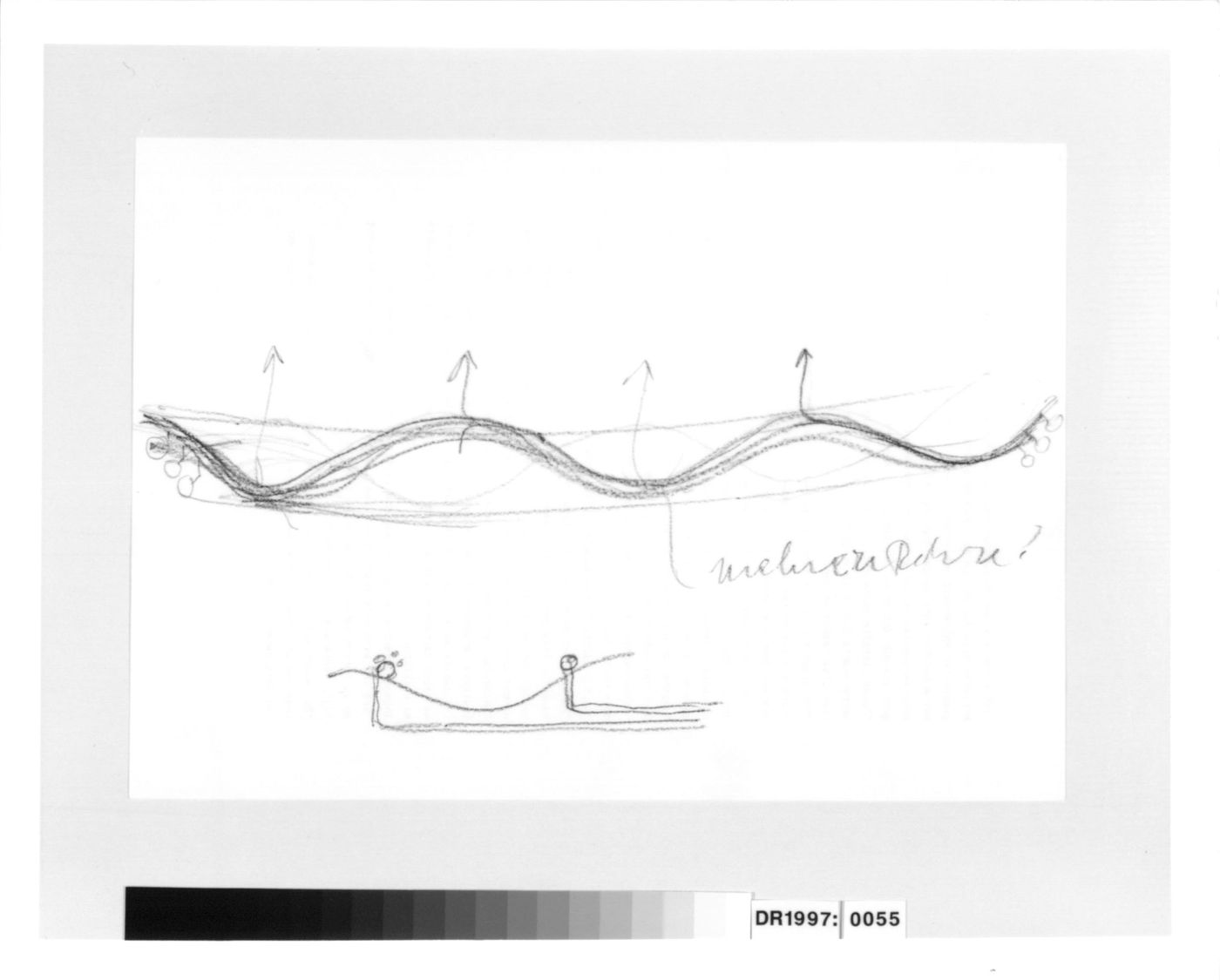 Competition for Park Avenida Diagonal, Barcelona: Conceptual drawings, including site plans, plans, and sections