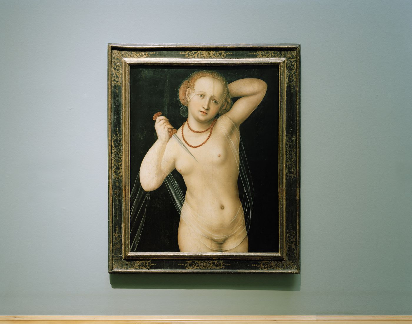 Questioning Pictures: Photograph of Lucretia, a painting by Lucas Cranach the Elder, ca.1535-40