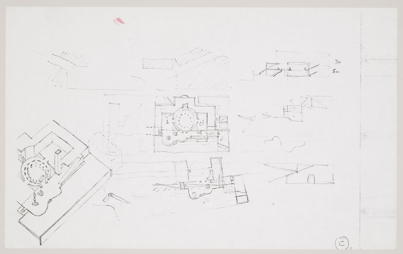 Staatsgalerie, Stuttgart, Germany: sketches