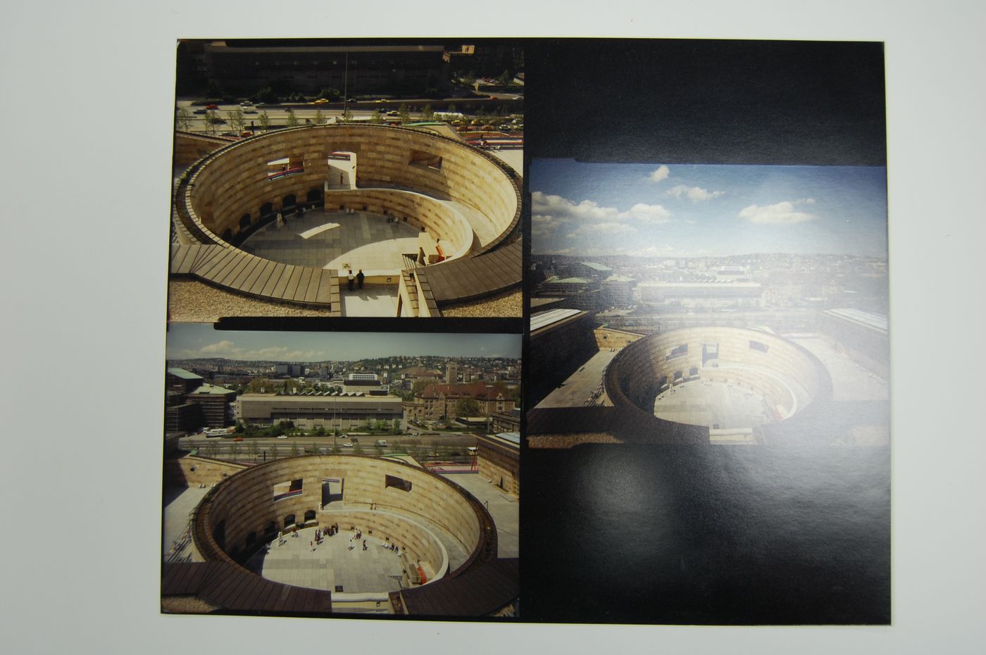 Staatsgalerie, Stuttgart, Germany: aerial views