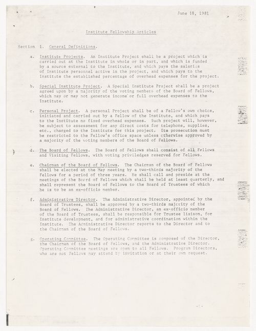 IAUS Fellowship Articles