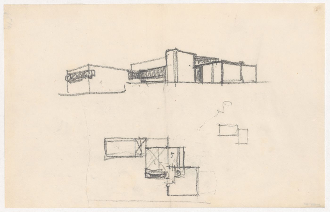 Dexel House, Jena, Germany: Perspective and plans