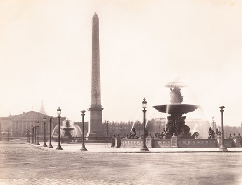 Plate from album ''Buildings, parks and streets of Paris, Versailles and environs, France''