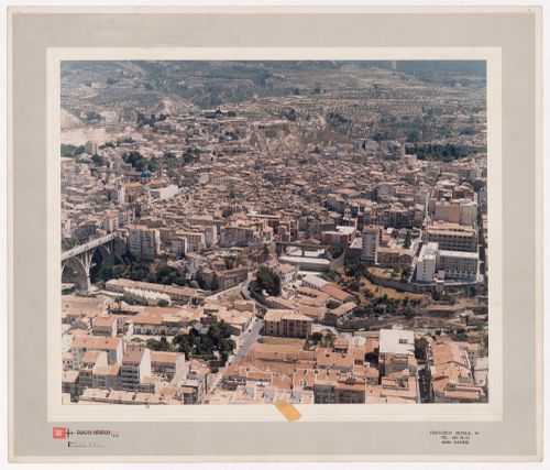 Alcoy aerial view for Reitoria da Universidade de Alicante, Alicante, Spain