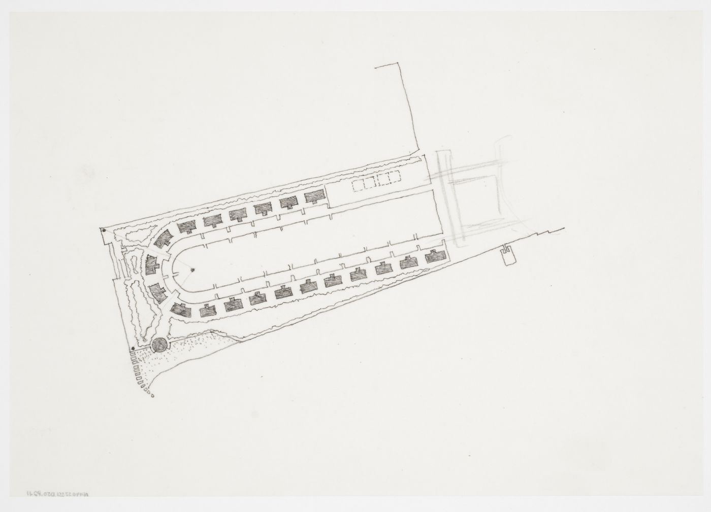 Housing, Müller Pier, Rotterdam, Netherlands: plan