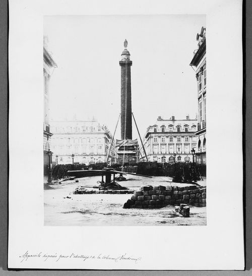 Plate from album ''Siege de Paris, 1870-1871''