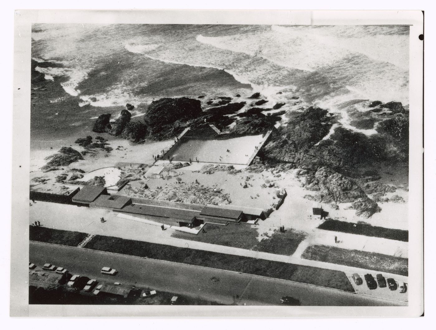 View of Piscina de Marés, Leça da Palmeira, Portugal