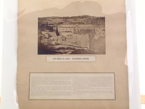 The MoskAl-Aksa. Solomon's Bridge