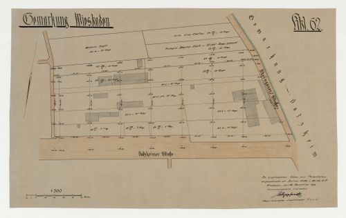 Topographic survey of existing conditions for a housing estate, Wiesbaden, Germany