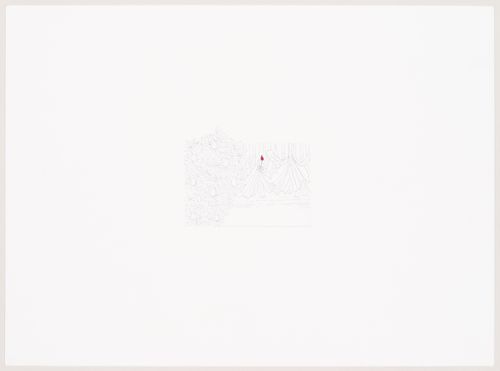 Weavers' Studio : sketch of proposed planting of banana and mango trees