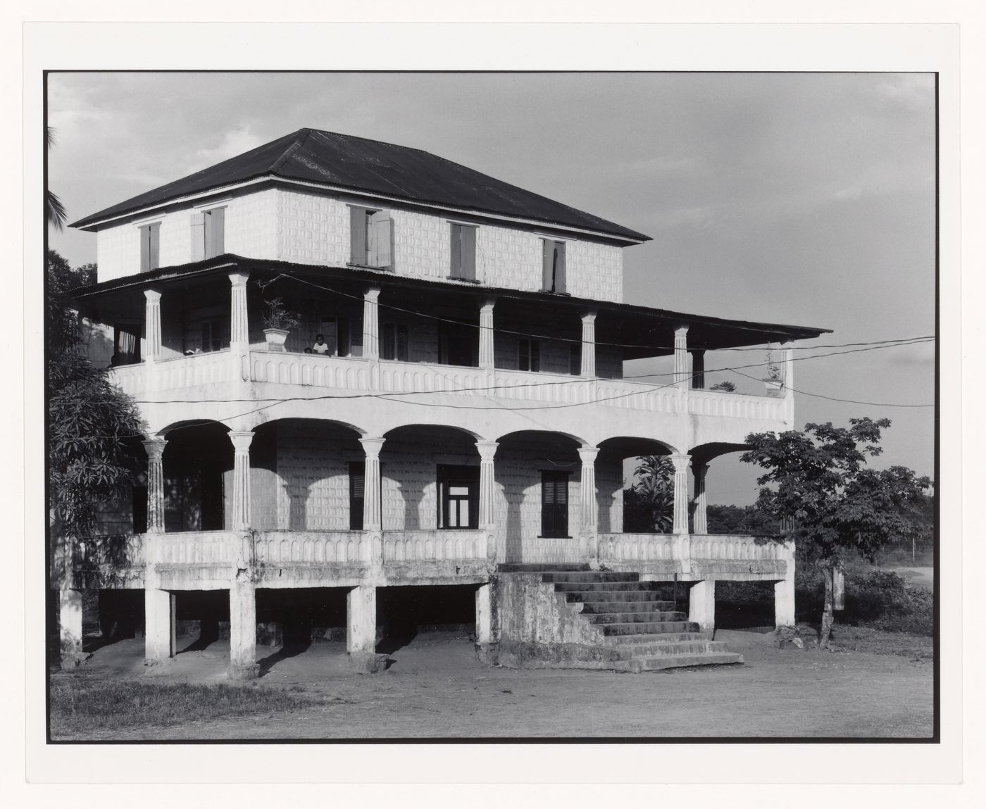 The ricks House, ca. 1920, WhitePlains, Liberia
