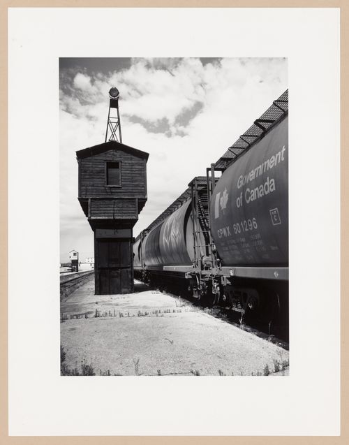 Signal tower, Canadian Pacific Railroad, Winnipeg, Manitoba, from the series The Forms of Canadian Industrial Architecture