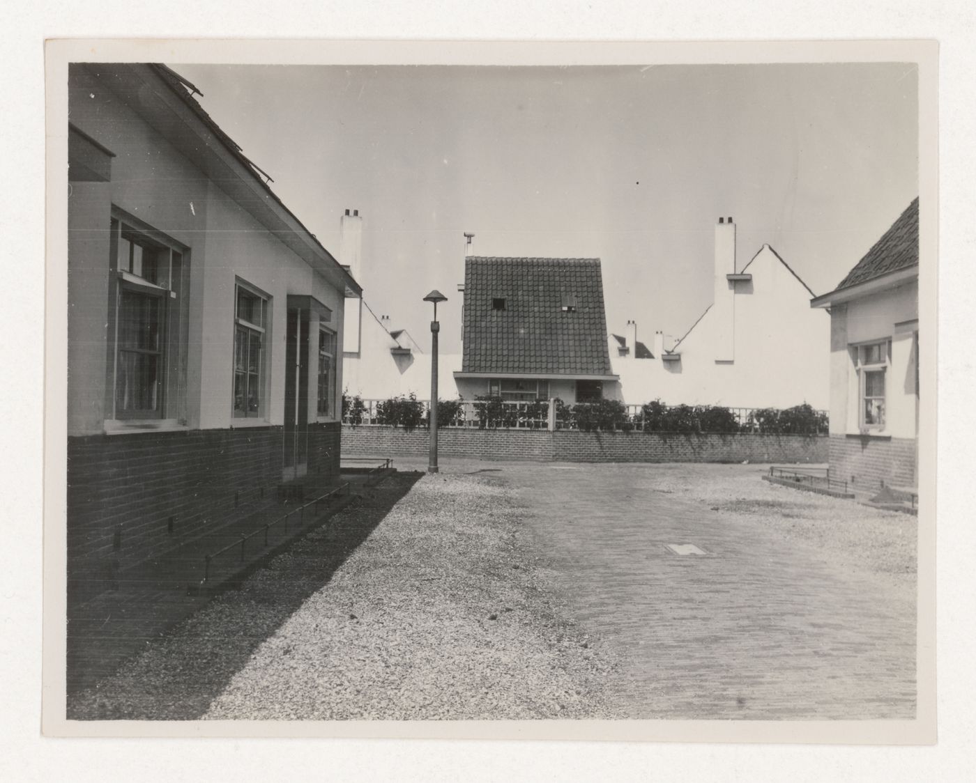 Exterior view of Oud-Mathenesse Housing Estate, Rotterdam, Netherlands