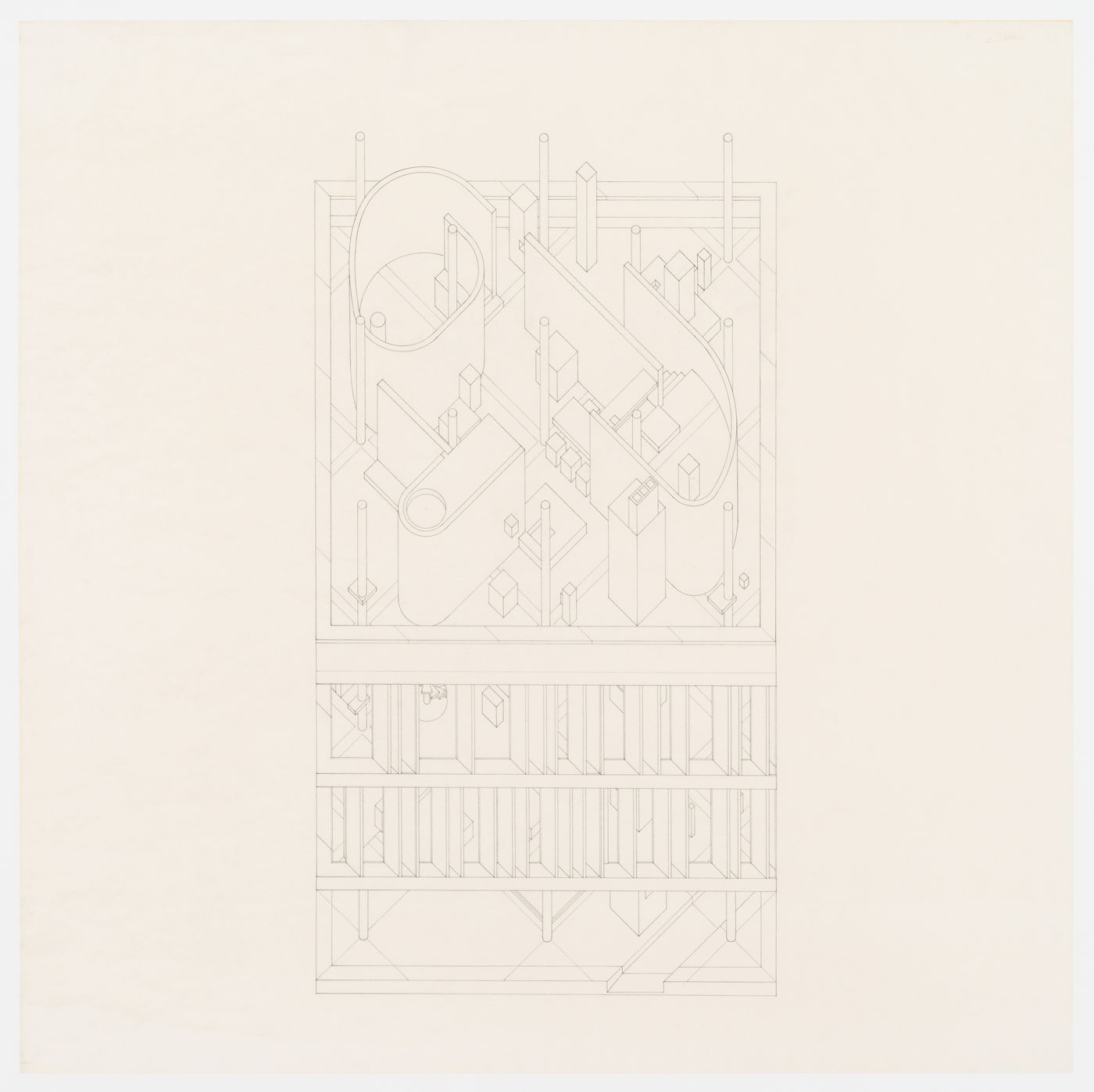 Axonometric for Diamond House A