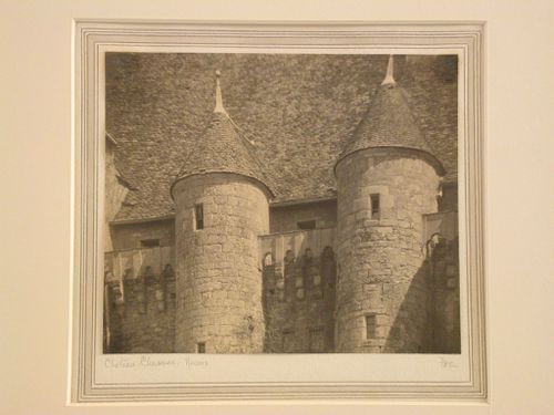 View of Château Chevenon, Nevers, France