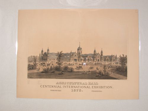 Agricultural Hall, Centennial International Exhibition, Phil.