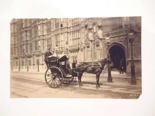 Detail of side entrance of unidentified cathedral, Europe