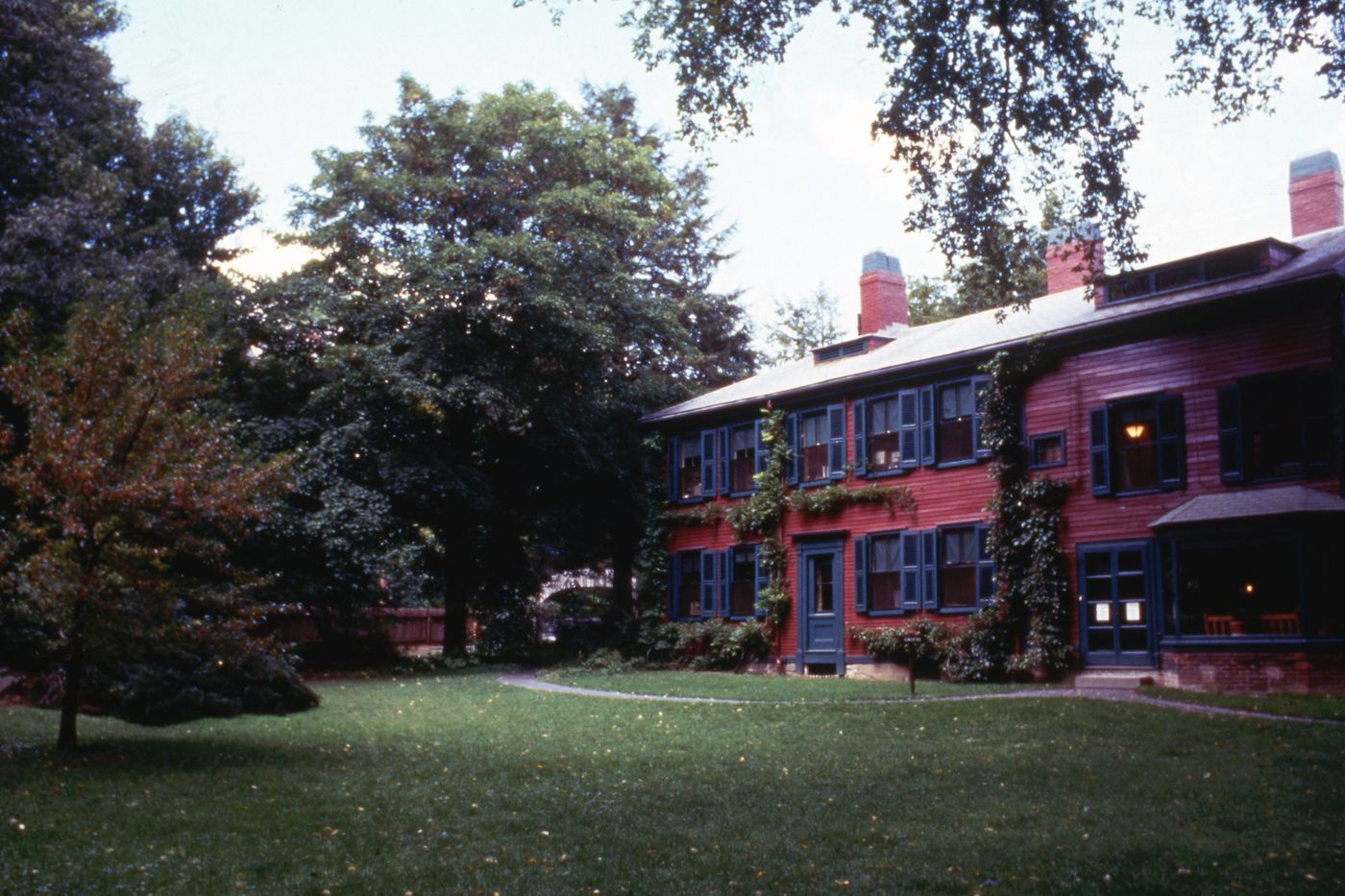 Photograph of Frederick Law Olmstead National Historic Site for research for Olmsted: L'origine del parco urbano e del parco naturale contemporaneo