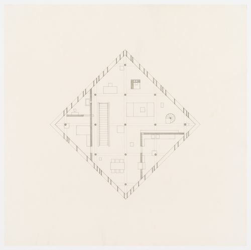 Plan for Diamond House A