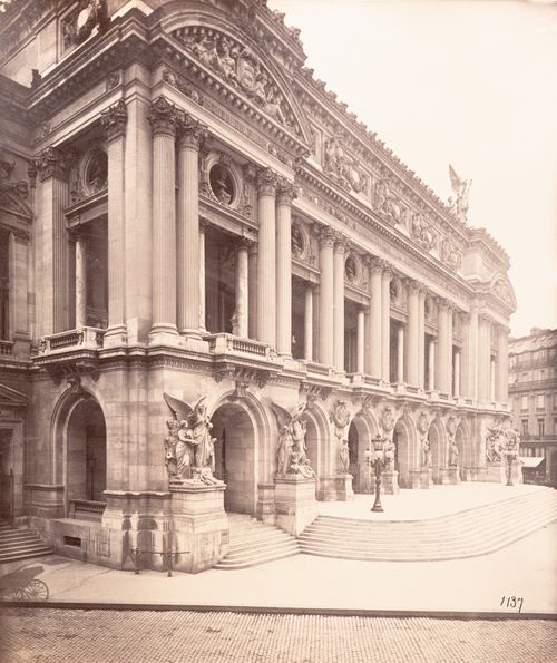Plate from album ''Buildings, parks and streets of Paris, Versailles and environs, France''