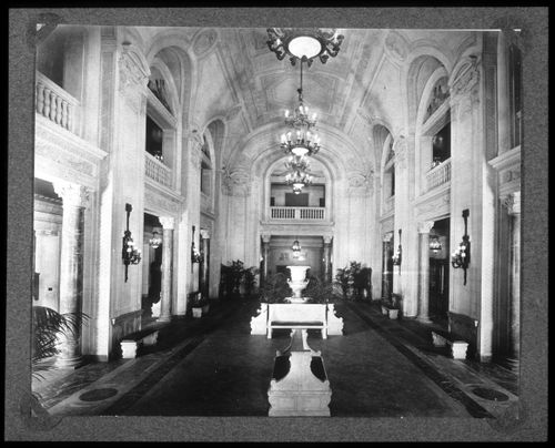 Plate from album ''Hotel McAlpin, New York City 1911-12''