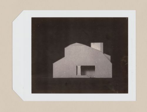 Study model for the Hanks-Paré Residence, Tuxedo Park, New York