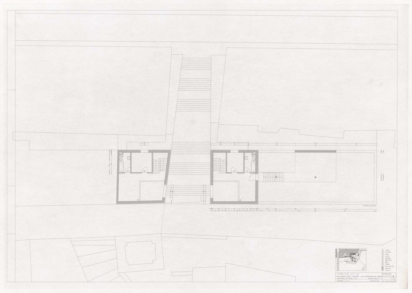 Plan for Reconstrução do Portal de Riquer, Alcoi-Valencia, Spain