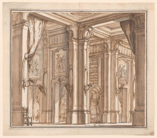 Interior of a palace