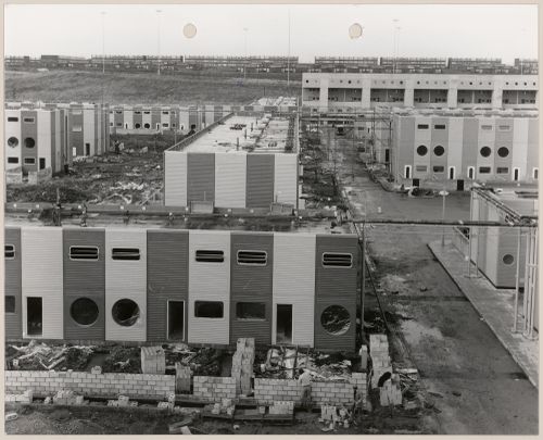 View of Southgate Housing Phase II building site, Runcorn, England